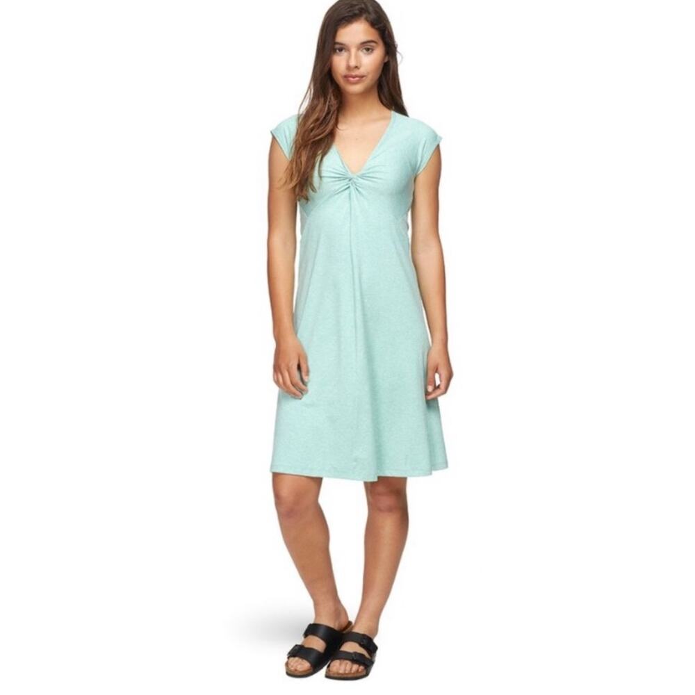 Patagonia Seabrook Banda Dress Twist Front Mint‎ Green Size Medium